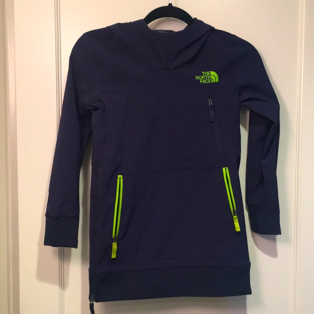 Kids- North Face Teckno water resistant hoodie